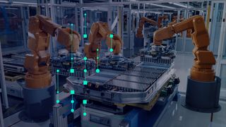 Software-Defined Systems
verbindet Software, Automatisierung,
Daten und industrielle
KI für eine vernetzte und
flexible Produktion. (Bild: Siemens)
