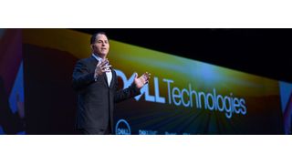 Michael Dell hält die Eröffnungs-Keynote auf der Konferenz "Dell Technologies World 2019" in Las Vegas mit 16.000 Teilnehmern.  (Bild: Dell EMC)