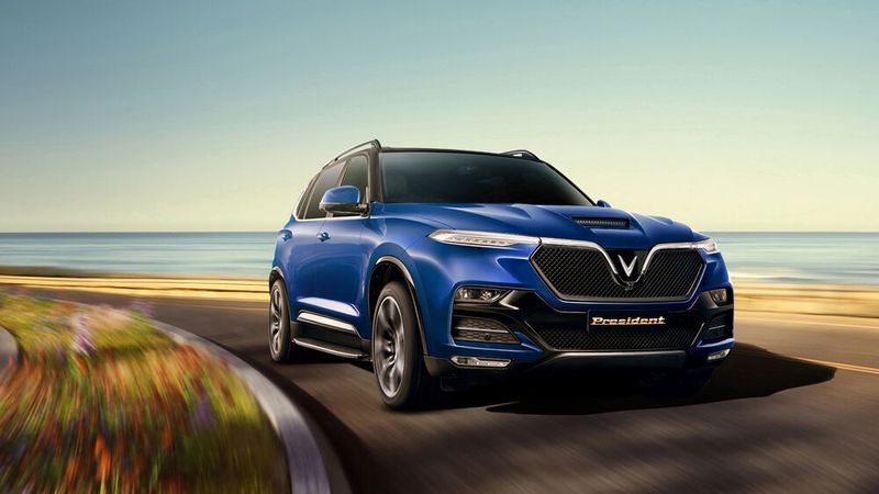 Das mit Pininfarina konstruierte Modell auf Basis des bereits verfügbaren SUV Lux SA 2.0 kann bis zu 300 km/h schnell sein. (Bild: Vinfast)