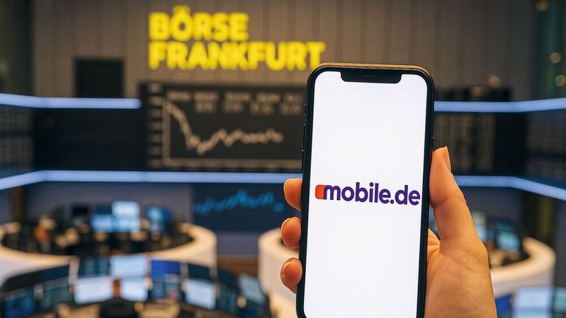 Mit dem möglichen Börsengang von Mobile.de wird es jetzt offenbar konkreter. Die Plattform stellt sich auch personell darauf ein.(Bild:  Dall-E / KI-generiert)