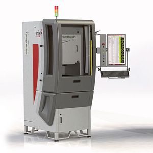 Die Messmaschinen Scanflash können direkt neben Bearbeitungszentren in der Werkstatt eingesetzt werden. 