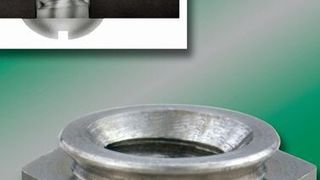 Beidseitig bündige Einpressmutter von Penn. (Bild: Penn Engineering)