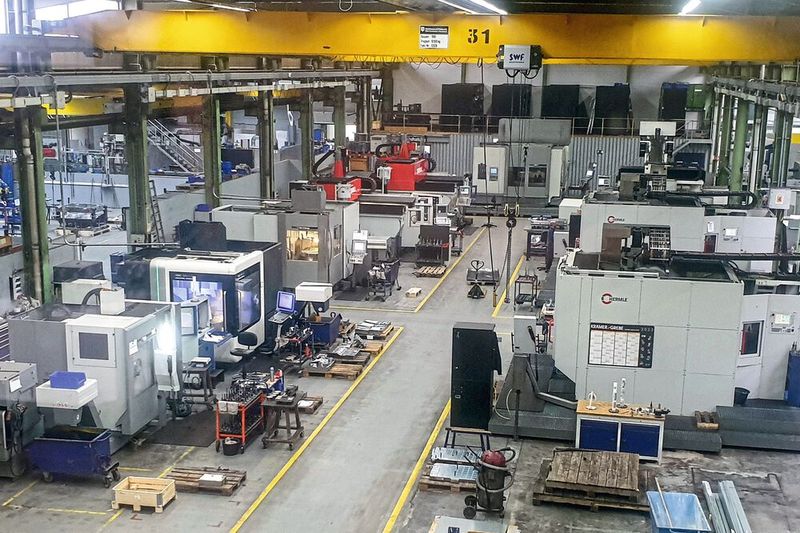 Krämer+Grebe steht in Biedenkopf-Wallau eine Produktionsfläche von 11.000 Quadratmetern zur Verfügung.   (Bild: Mapal)