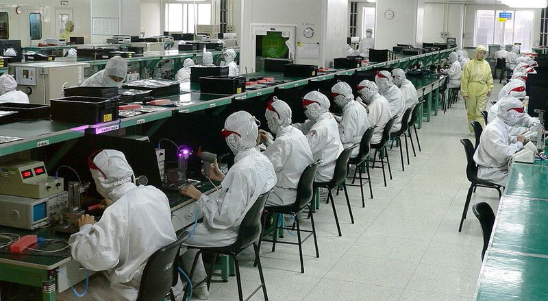 Bietet reichlich Automatisierungspotenzial: Elektronikproduktion in China (Bild: Steve Jurvetson (Menlo Park, USA))