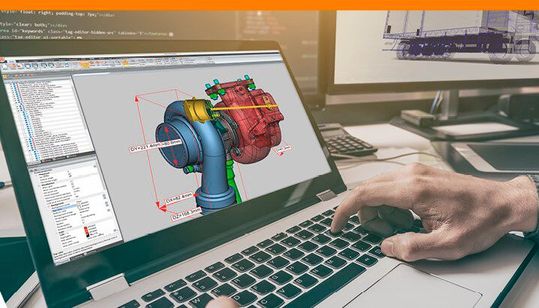 Um außerhalb der Konstruktion mit CAD-Daten zu arbeiten, genügen häufig CAD-Viewer. (Bild:  Kisters)
