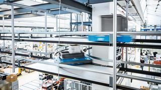 Kernstück der Intralogistik-Baukastens von Servus ist der autonom agierende und intelligente Autonomous Robotic Carrier der 3. Generation (ARC3) (Bild: Servus)