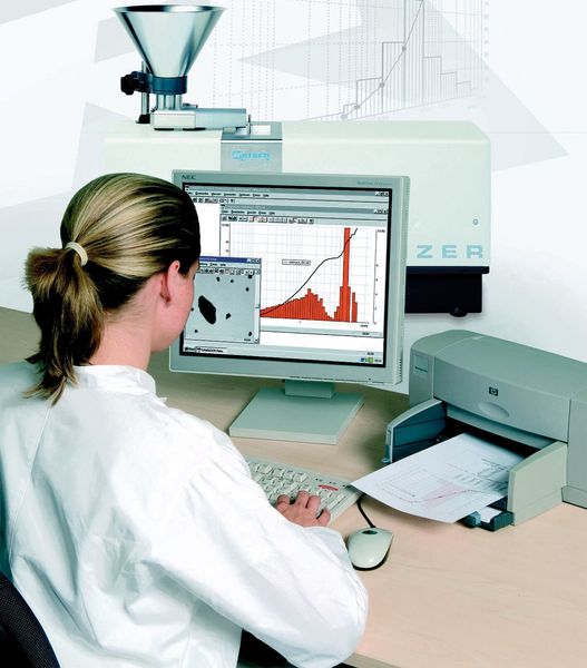 Abb.2: Bei der Formerkennung werden Breite, Länge, Rundheit, Symmetrie und Konvexität der Partikel detailliert bestimmt. (Archiv: Vogel Business Media)