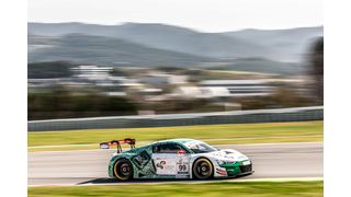 Der Audi R8 LMS GT3 erhält für die Saison 2020 ein optimiertes Steer-by-Wire-System. (Curbstone)