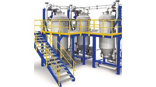 BHS-Sonthofen Process Technology bietet die Kerzenfilter im standardisierten Baukastensystem mit verschiedenen Baugrößen an.  (Bild: © 2012 Schmid und Keck / BHS Sonthofen)