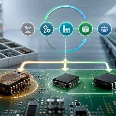 Export controls no longer only influence which national borders a component, raw material, or end product may cross. (Image:Dall-E / AI-generated)
