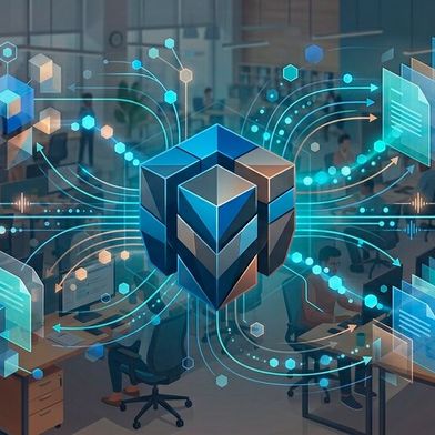 Mit Pydio Cells können Unternehmen eine selbst gehostete Plattform für Datei-Zusammenarbeit aufbauen. (Bild: Gemini / KI-generiert)