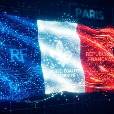 Bei unseren französischen Nachbarn soll der Themenkomplex Digitale Souveränität künftig mit Nachdruck angegangen werden. (Bild: Gemini / KI-generiert)