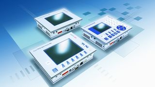 Die Web-Panels PCD7.D4xx sollen sich von einem reinen HMI-Gerät zu einem leistungsfähigen HMI-System mit Tastatur, Barcode-Leser, Drucker und vielem mehr ausbauen lassen können. Bild: Saia Burgess (Archiv: Vogel Business Media)