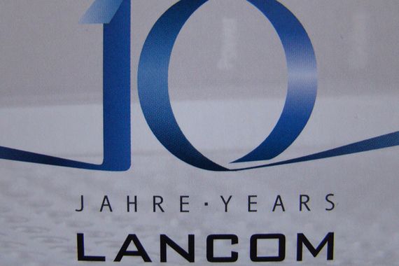 LANCOM 10-Jahres-Feier (Archiv: Vogel Business Media)