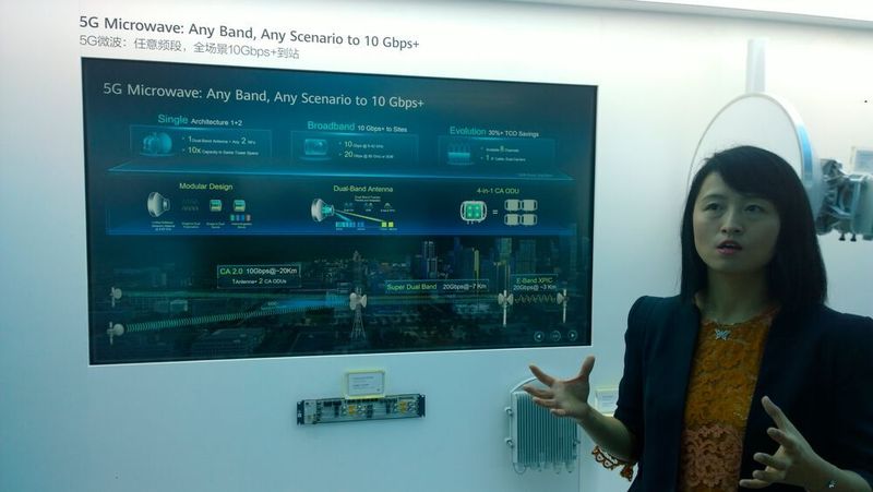 Für die 5G-Langstreckenverbindung entwickelt Huawei Übertragungsverfahren mit Mikrowellen. (Vogel IT-Medien)