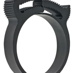 Herbie Clips halten dank des patentierten Verschlusssystems Multigrip mit doppelter Verzahnung außerordentlich sicher und sorgen so für die Dichtigkeit von Schlauch- und Rohrverbindungen an Anschlussstutzen.(Bild:  Bormann & Neupert)