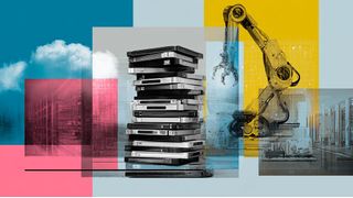 Durch Rechenzentren, Cloud und KI wird die technologische Weiterentwicklung traditioneller drehender Festplatten vorangetrieben. (Bild: Midjourney / KI-generiert)