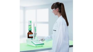 1 Der neue Ti-Touch ist ein Kompakt-Titrator für die Routineanalytik. (Bild: Metrohm)