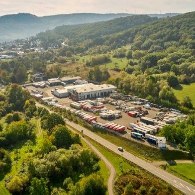 Betriebsgelände Bernkastel Kues Panoramabild. (Bild: Orten)