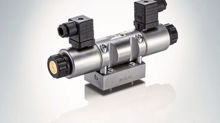 Ist Wegeventil und Sperrventil in einem: das Wegesitzventil Typ ROLV (Bild: Hawe Hydraulik)
