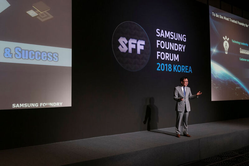 Jeong Eun-seung, Präsident von Samsungs Foundry-Geschäftsbereich: Auf dem hauseigenen Foundry Forum stellte Chiphersteller Samsung erstmals seine Roadmap sowie Pläne für eine serienreife 3-Nanometer-Chipfertigungstechnologie vor. Sogenannte MBCFET-Transistoren sollen dies ermöglichen.