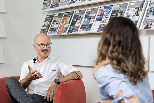 Wolfgang Ulmer, directeur général de Grob Schweiz AG : « Le véritable levier de productivité et d'efficacité n'intervient que lorsque tous les systèmes et processus sont interconnectés. »(Source : Matthias Böhm)