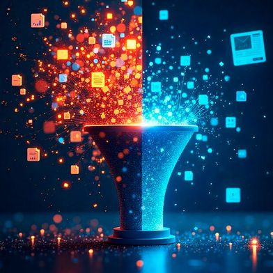 Big Data to Small Data (Bild: CSP GmbH & Co. KG / KI-generiert)