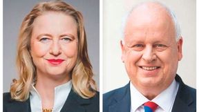 Prof. Dr. Luise Hölscher und Jan Pörksen sitzen 2026 dem IT-Planungsrat beziehungsweise der Digitalministerkonferenz vor. (Bild: Bundesministerium der Finanzen (l.) / Senatskanzlei Hamburg, Katharina Marten (r.))