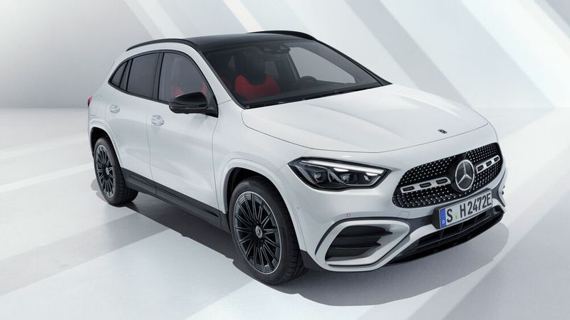 Die Plug-in-Hybridversion 250e des GLA schafft 70 Kilometer elektrisch. (Bild: Mercedes-Benz)
