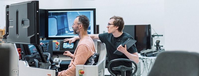 Der Aufbau eines Simulators kann aufwendig sein, doch er minimiert Risiken im Vorfeld und bildet die Basis für Modelle in späteren Phasen des Produktlebenszyklus.(Bild:  Gofore)