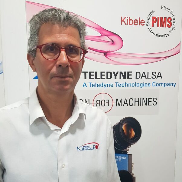 Erdal Başaraner: „Wir beziehen die komplette Bildverarbeitungshardware und -software, die für unsere Systeme erforderlich ist, schon seit vielen Jahren von Teledyne Dalsa.“ (Kibele-PIMS)