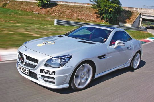 Sieger Sonderklasse Cabrios: Mercedes SLK (Bild)