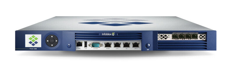 Die Infoblox Advanced DNS Protection Appliances kommen in drei unterschiedlichen Bauformen. Die PT-1400 Appliance kann bis zu 50.000 DNS-Anfragen pro Sekunde verarbeiten. (Bild: Infoblox)