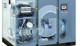 Genaue Kenntnisse der Anlagenkennwerte sind eine Grundlage zur Optimierung der Energieeffizienz von Druckluftsystemen. Eine gläserne Kompressorstation ist daher der Idealzustand. Bild: Atlas Copco (Archiv: Vogel Business Media)