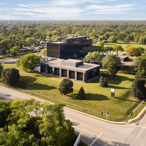 Vogelperspektive des aktuellen Vetter-Standorts in Des Plaines, auf dem die neue Produktionsstätte gebaut wird.(Bild:  Vetter Pharma International)
