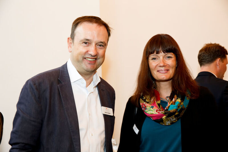 Helmut Heuten (TIM AG) und Sabine Hammer (Lenovo) (TIM)