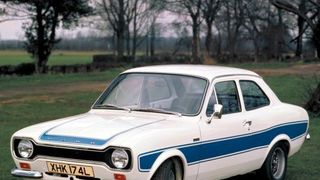 Vor 50 Jahren erschienen die ersten RS-Modelle bei Ford. Ein bekannter Vetreter dieser Gattung war der „Hundeknochen“-Escort. (Ford)
