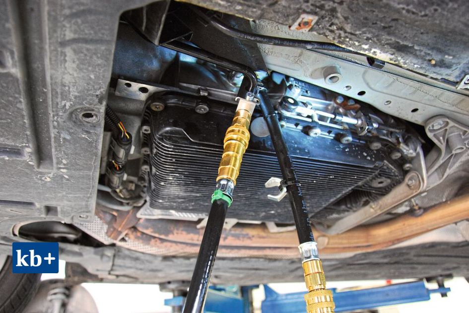 Getriebeölwechsel: Stromert wie geschmiert