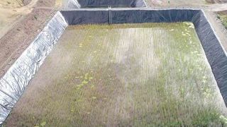 Der Aufbau der Pflanzenkläranlage begann 2022; schon 2020 wurde die erste Anlage in Betrieb genommen.  (Bild: Landkreis Goslar)