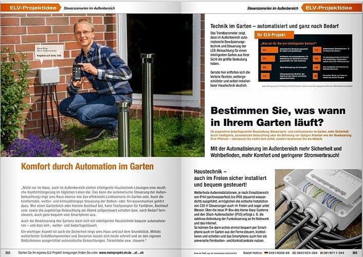 ELV-Katalog 2015: Neuigkeiten, Projekte, Produkte - eine kleine Katalogauswahl (Bild: ELV)