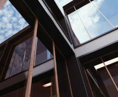 (Enscape 3.3: verbesserte Renderingqualität von Glasoberflächen. Bild: Enscape GmbH)