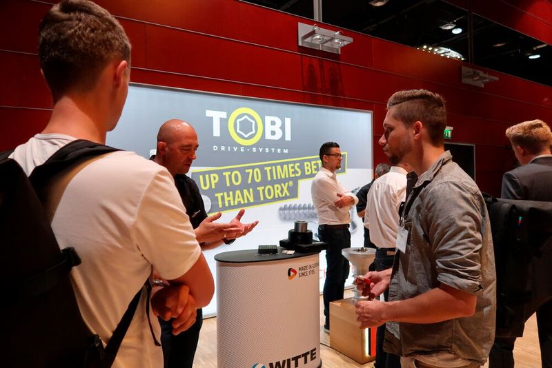 Die Firmen Witte und Schriever stellten das Tobi-Drive-System vor.  (Bild: D.Quitter – VCG)