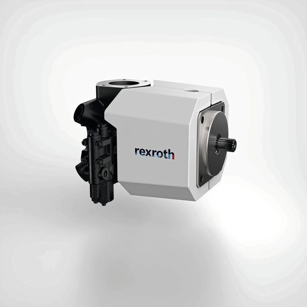 Die neue Mitteldruckpumpe A3V2Q045 erreicht bei 4.000 min.-1 einen Wirkungsgrad von 93 Prozent. (Bild: Bosch Rexroth)