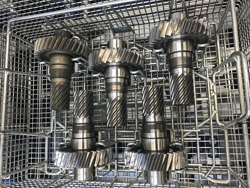 The image shows cleaned components from the overhaul sector.(Image: Hemo)