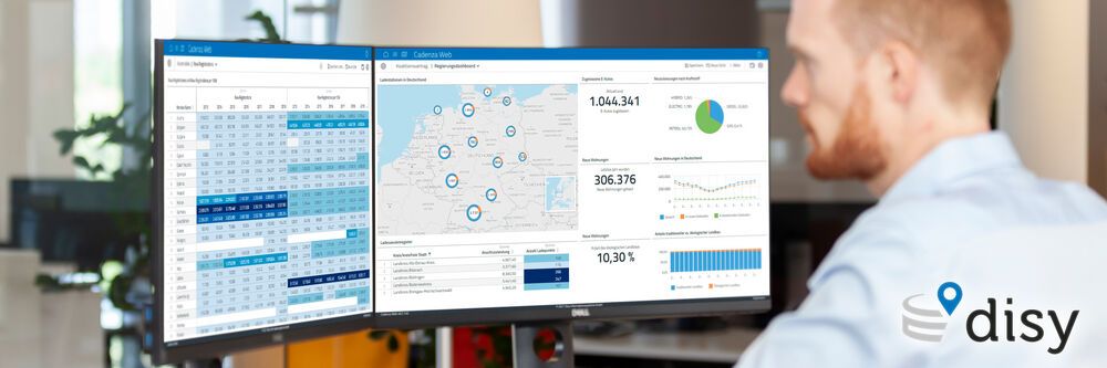 Logo Disy Informationssysteme Business & Location Intelligence für die digitale Zukunft von Bund und ...