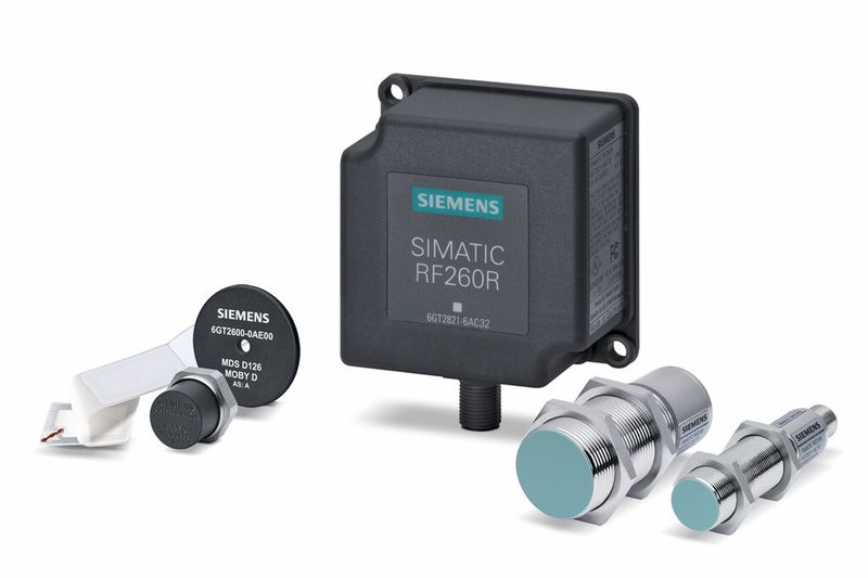 Bild 2: Die Reader Simatic RF200 mit der Schnittstelle IO-Link sind für einfache Leseaufgaben (read only) geeignet. (Bild: Siemens)