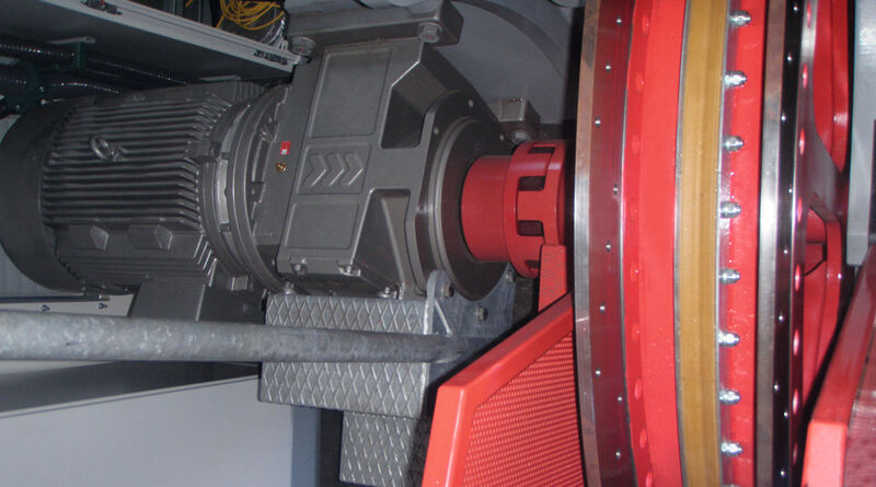 Antriebsgetriebemotor des Skygliders (Bild: Watt Drives)