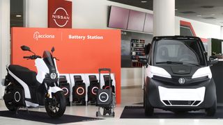 Die elektrischen Roller und Leichtfahrzeuge von Silence sollen in Nissan-Autohäusern Einzug halten. (Bild: Nissan)