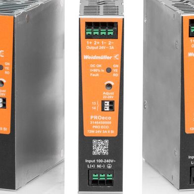 Die neue PRO-eco-Generation ist mit der Snap-In-Anschlusstechnologie ausgestattet. (Bild: Weidmüller)