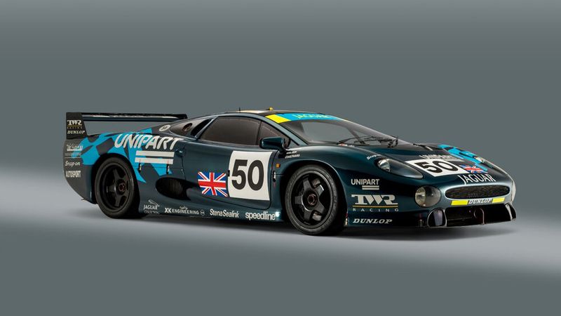 1993er Jaguar XJ 220 C LM (Schätzwert: 1,6 bis 2,2 Millionen Euro). (Bild: Autoren-Union Mobilität/RM Sotheby's)